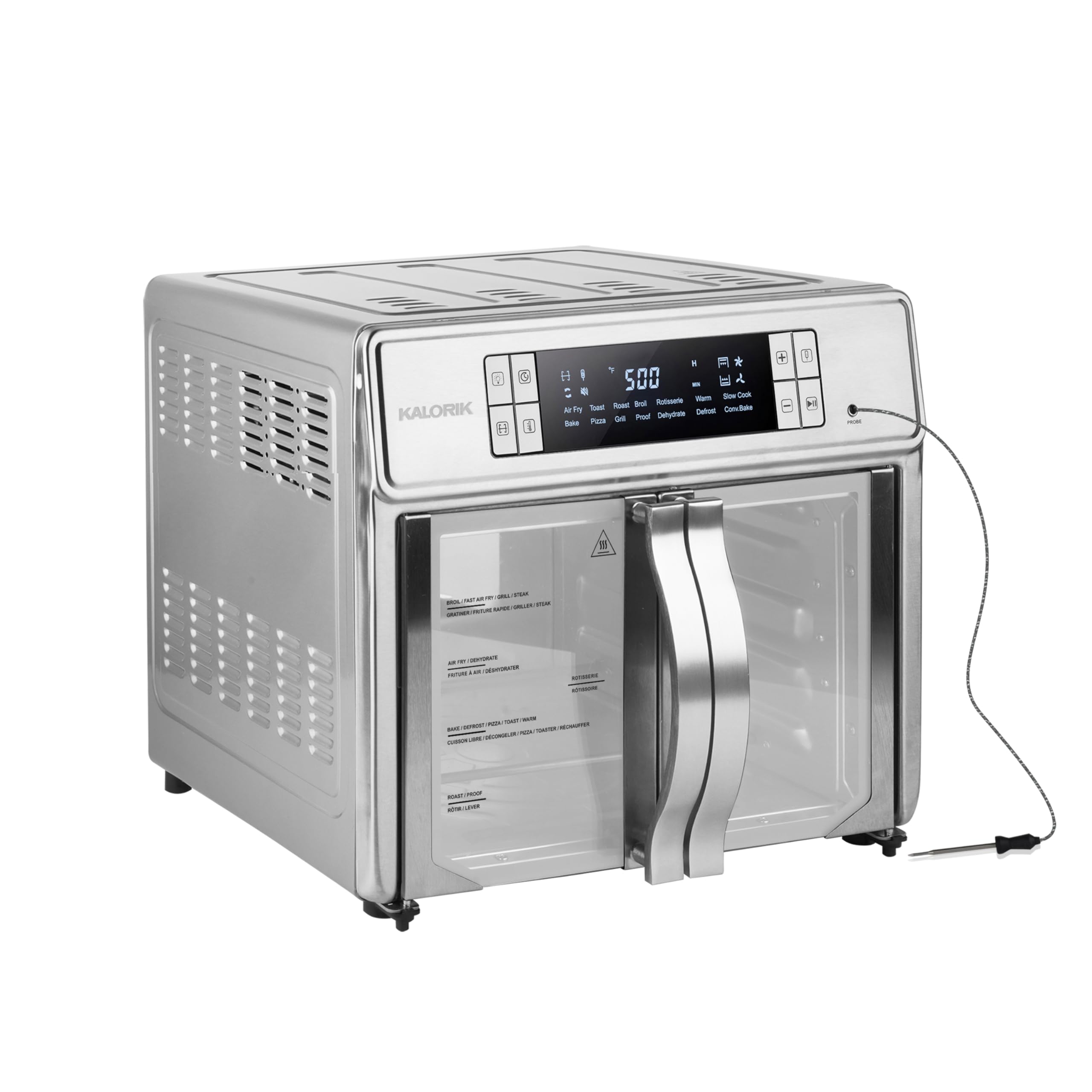 Kalorik MAXX Series Air Fryer Oven for Home Cooking with Digital Controls and 14 Presets